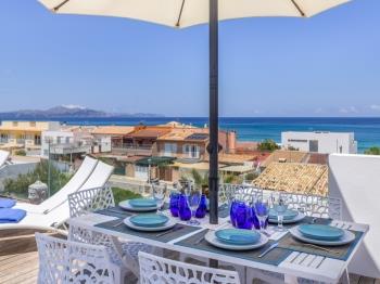 Sea View House with terrace Son Serra Mallorca - Apartamento en Son Serra de Marina